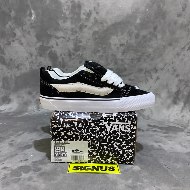Vans Vault UA Knu-Skool VR3 LX Imran Potato Black White