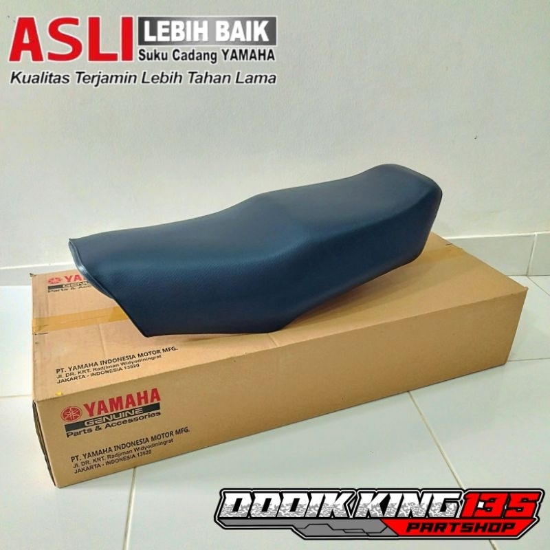 SADEL JOK ASSY HITAM POLOS RX KING NEW TAHUN MUDA ORIGINAL YAMAHA | 3KA-F4730-51