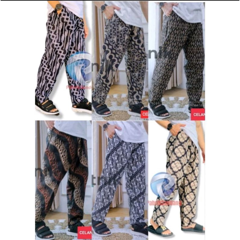 (Promo Toko Baru) Celana Batik Pria & Wanita // Celana Batik Boim // Celana Batik Terbaru