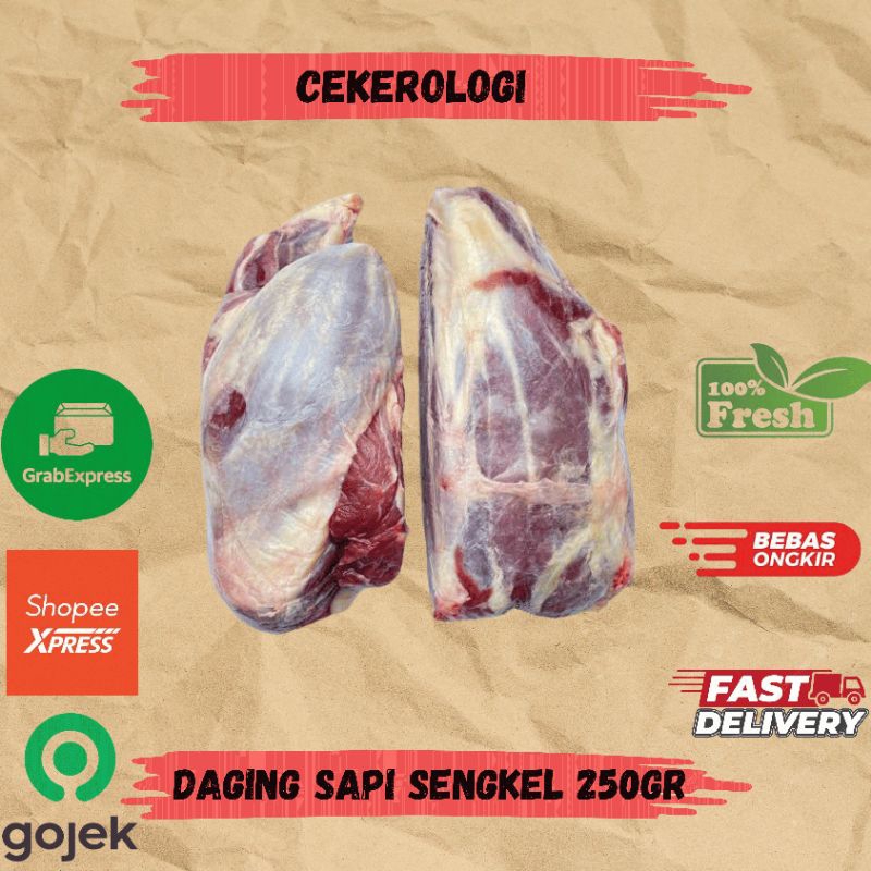 

Daging Sapi Sengkel 250gr / Daging Sapi Sengkel / Daging Sengkel / Daging Sapi Sengkel Fresh Berkualitas / JABODETABEK / Daging Sapi / Sapi
