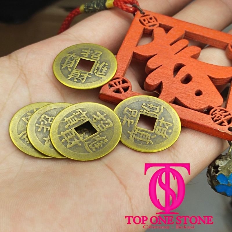 [TOS] Chinese Coin / Koin Cina Kuno Kuningan Asli