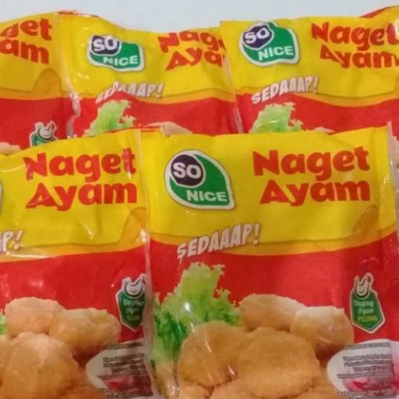 

Naget Ayam So Nice 250 gram / Sayur ta Makassar