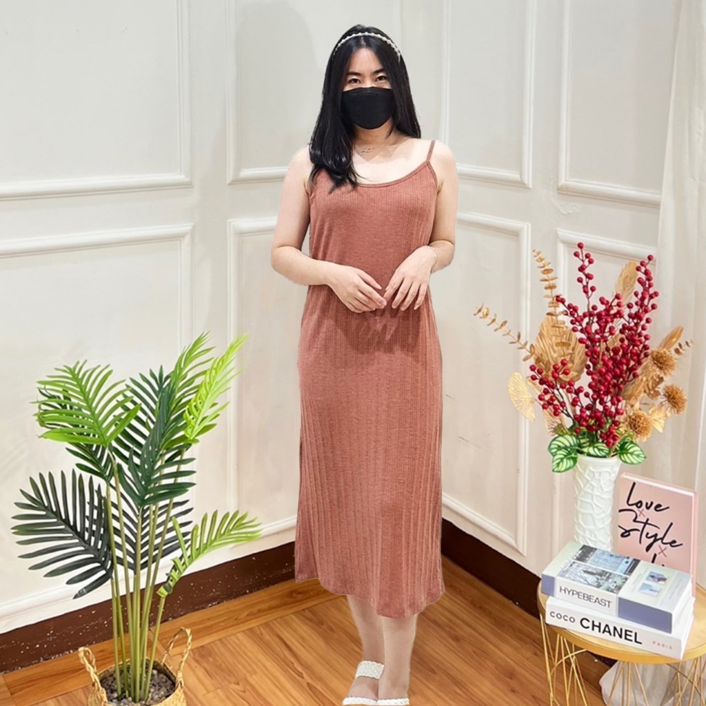 ONE SEAT KENIT SETELAN WANITA INNER ONE SEAT KENIT RAJUT INNER CROP TOP//SETELAN WANITA