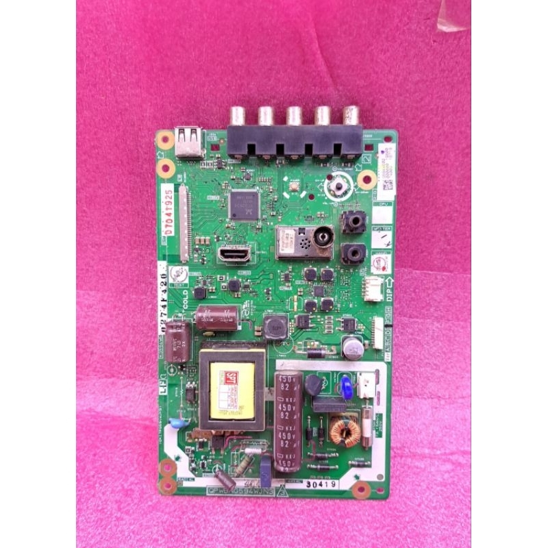 Mainboard-mesin tv sharp LC-24le175i / 24le175