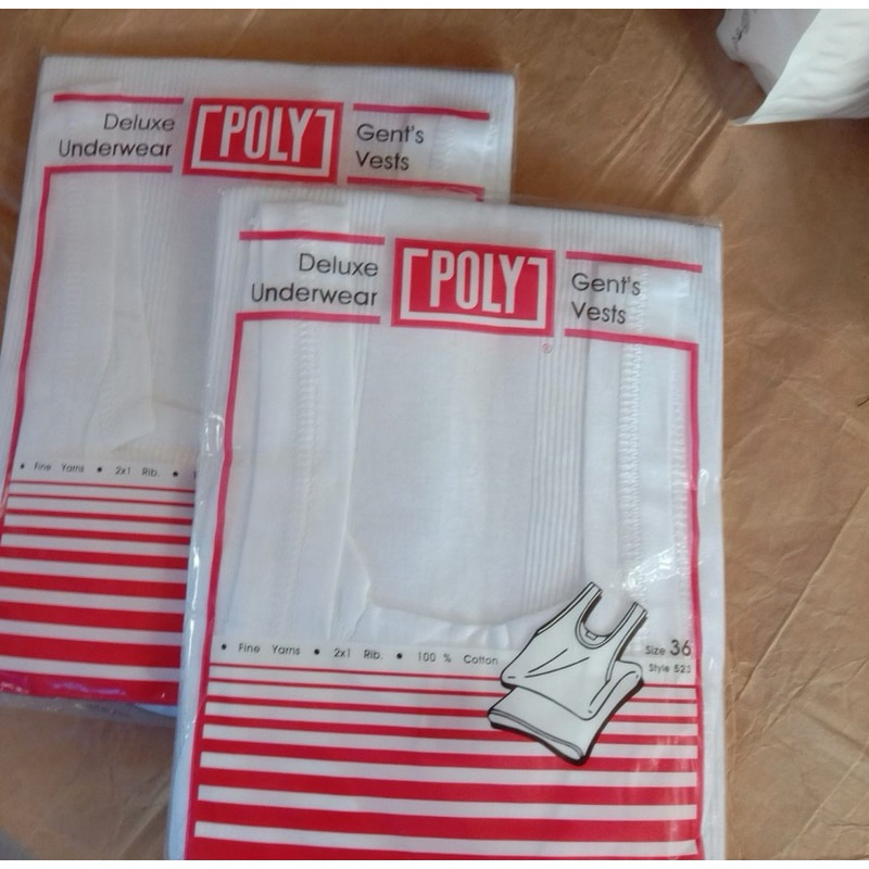 1 Pcs Kaos Dalam Singlet Pria Dewasa POLY |Kaos Dalam POLY Original