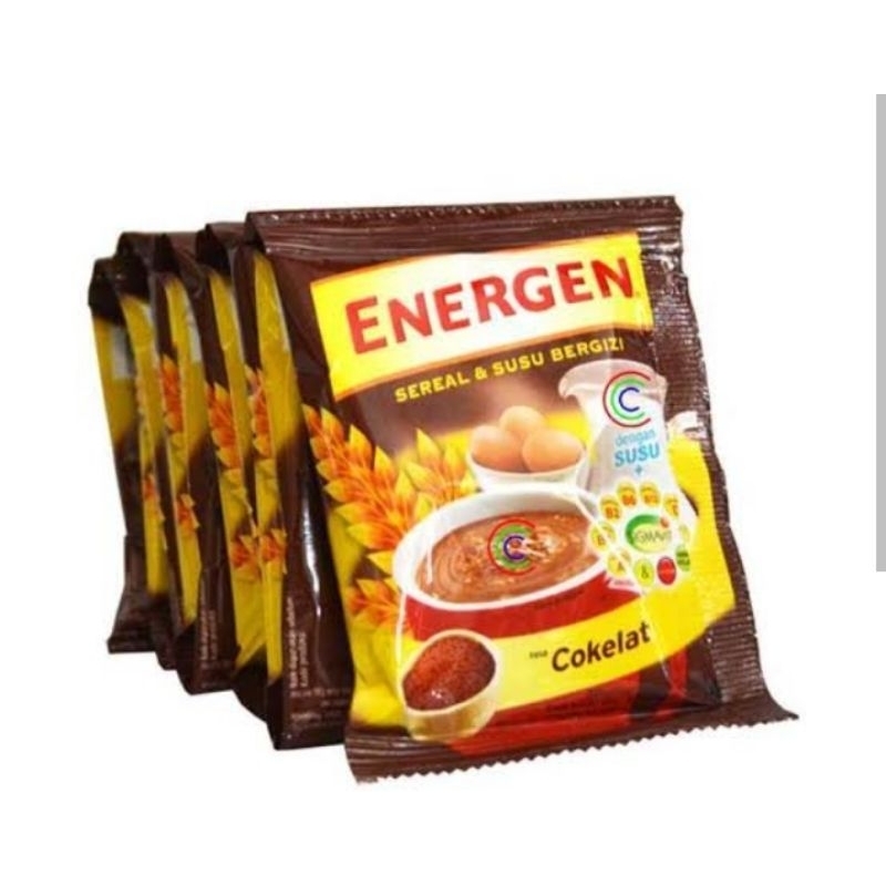 

Energen Coklat Renceng isi 10 sct