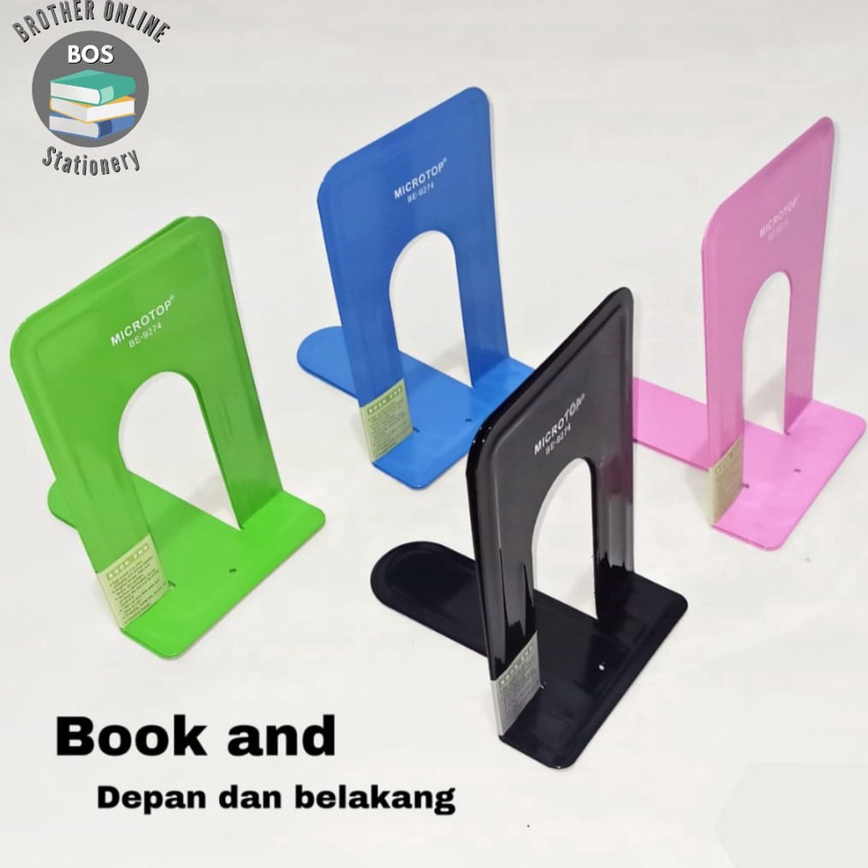

Super Stock FBI Book End Pembatas Buku Besi Pembatas Buku Sekat Sekatan Buku