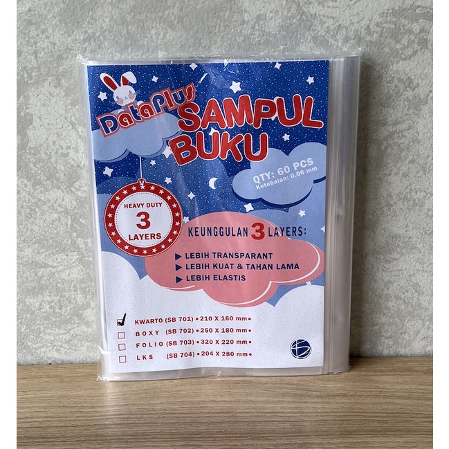 

Banyak Promo Sampul Plastik Buku Kuarto