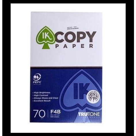 

Buruan Order Kertas HVS F4 FOLIO 7 gr IK COPY PAPER