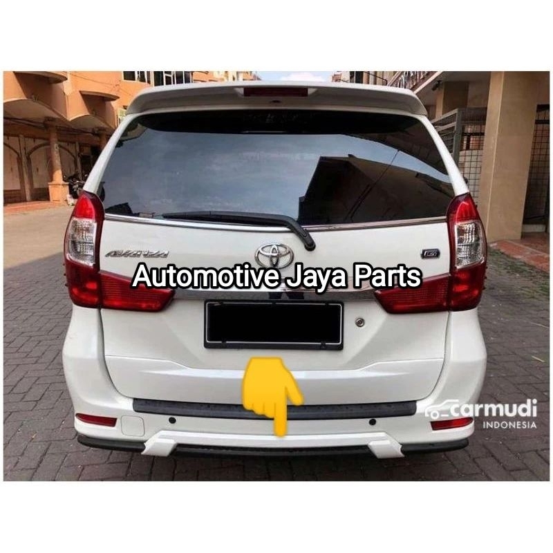 Tanduk Spoiler Bemper Belakang Avanza Xenia Veloz 2016-2018 Original Toyota