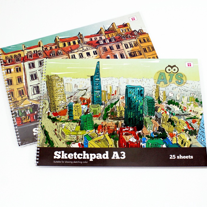 

Paket Pilihan Buku Sketsa Sketch Pad A3 Tiara isi 25 Lembar