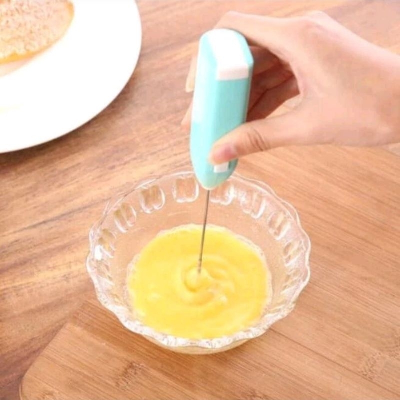 PENGOCOK TELUR ELEKTRIK / HAND MIXER MINI ELEKTRIK / PENGADUK DALGONA COFFE / PENGOCOK TELUR