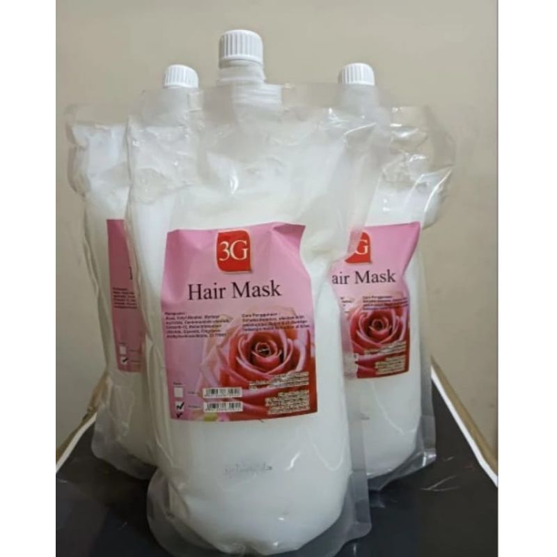 Hair mask refil 1kg 3G/ Bestz/ Hair mask kiloan