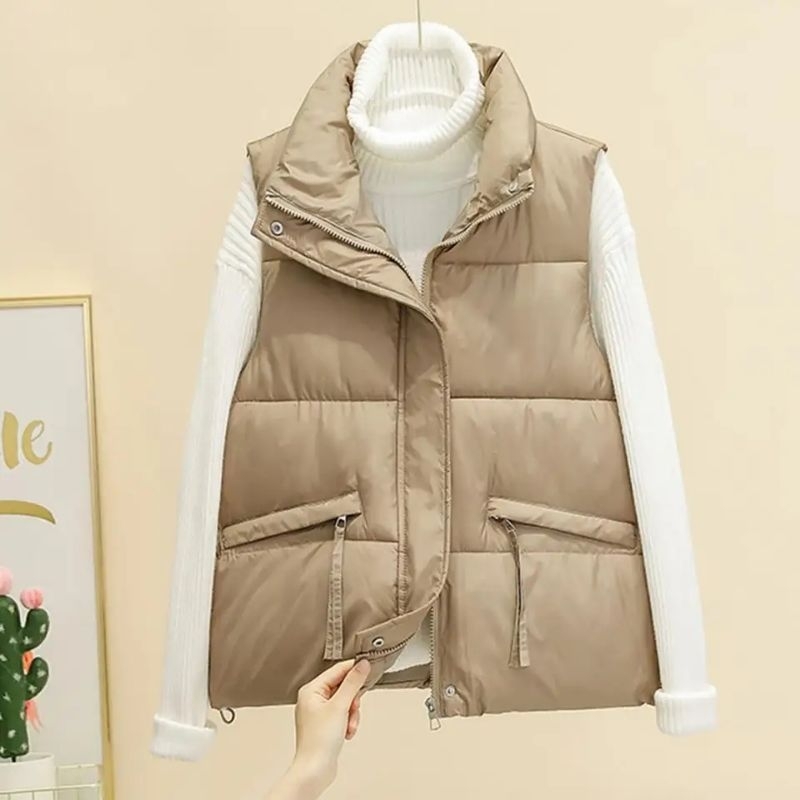 Rompi Tebal Winter Wanita Stylis Korea / Rompi Wanita / Rompi Parasut Wanita