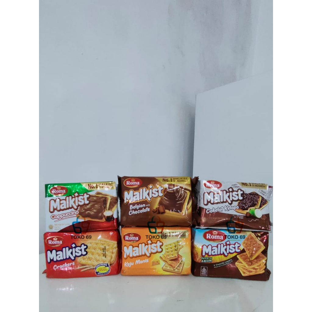 

MALKIST ROMA ALL VARIAN KEJU/CAPPUCINO/COKELAT KELAPA/COKELAT/ORIGINAL