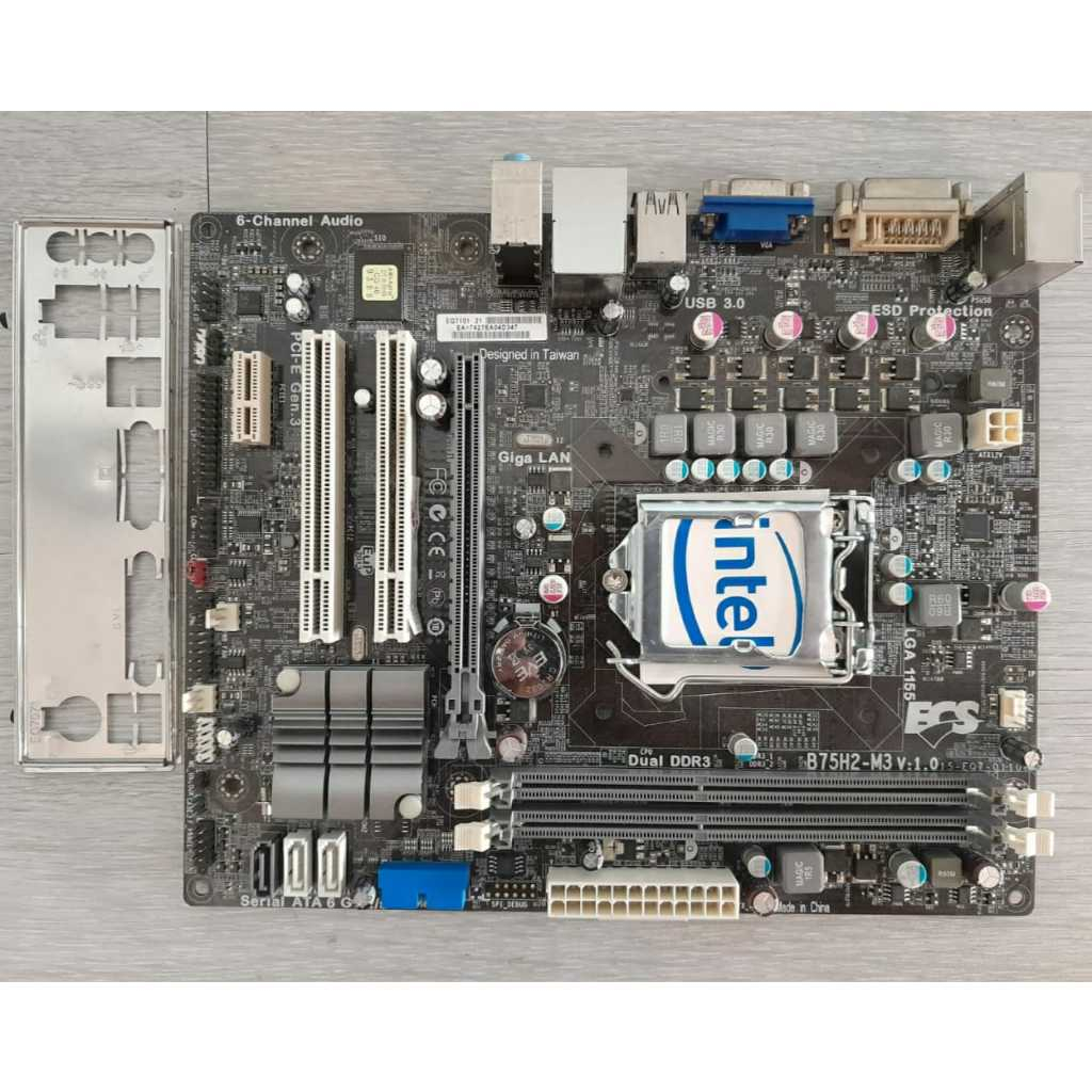 Motherboard B75 ECS LGA1155 Mainboard Mobo