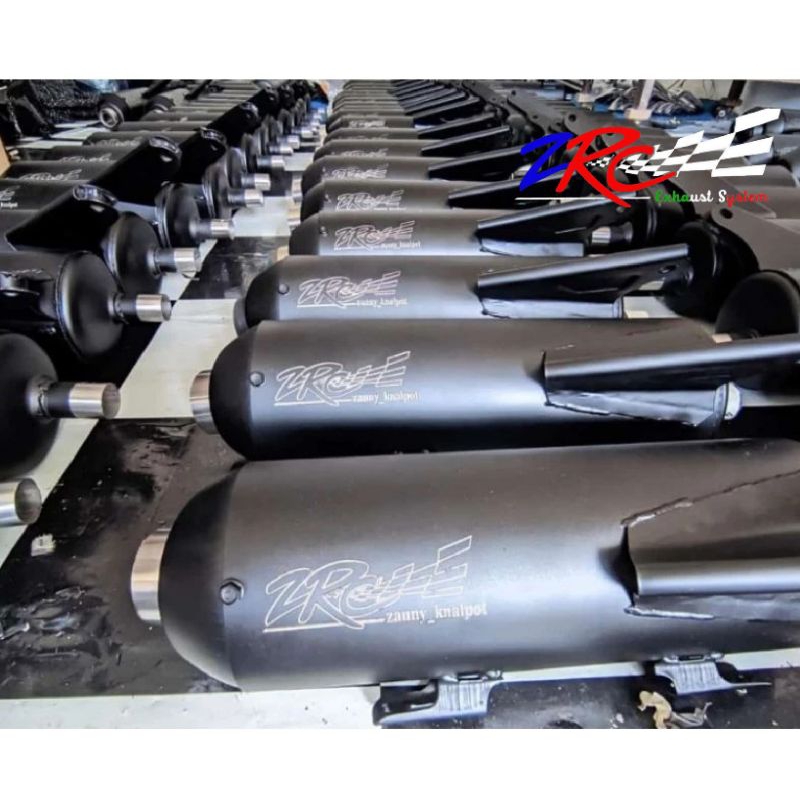 KNALPOT ZRC MIO/AEROX/NMAX/BEAT/VARIO/SCOOPY/GENIO/PCX/ADV By ZRC