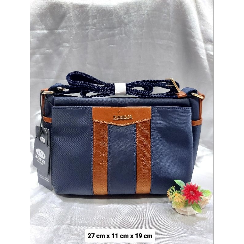 TAS ZOEVA ORIGINAL FLO ( kulit sapi )
