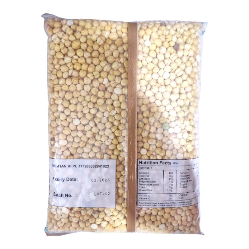 

Kacang Arab Keju 500gram | Humus | Chickpea Roasted