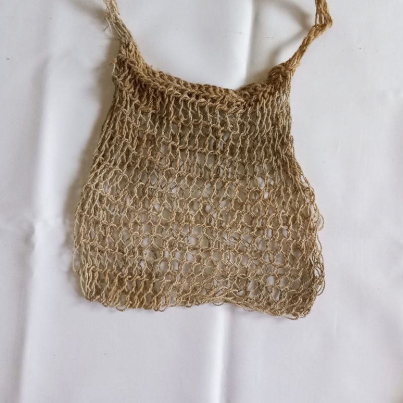 Tas Selempang Noken Serat Kayu Papua Original Small