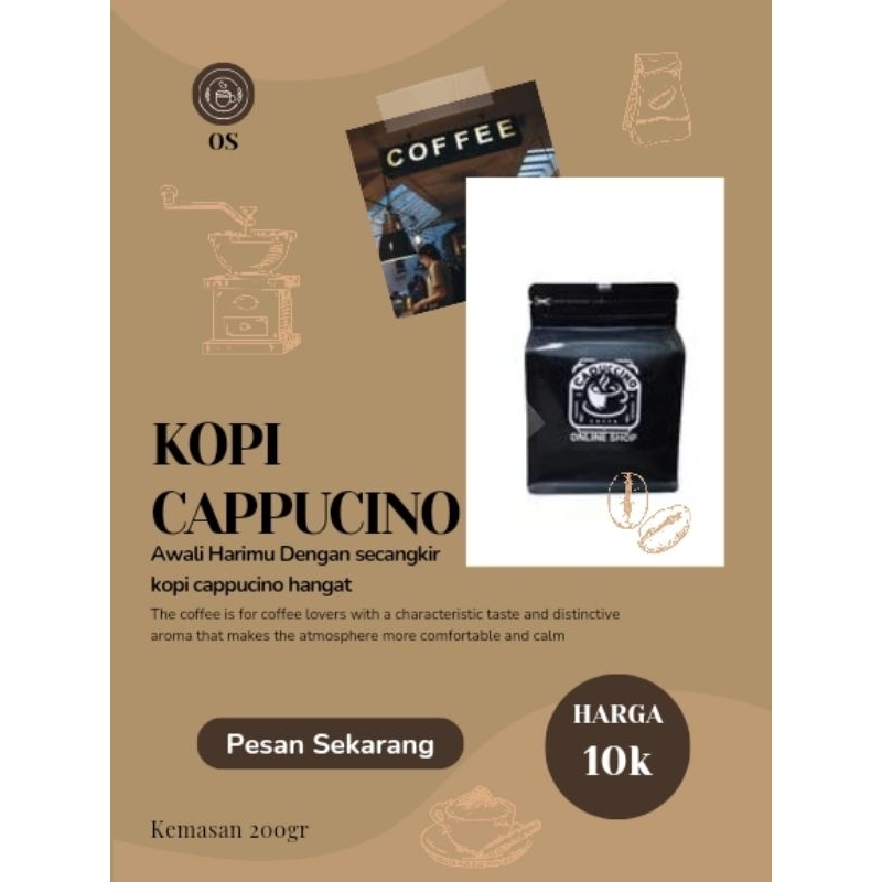 

kopi bubuk capuccino