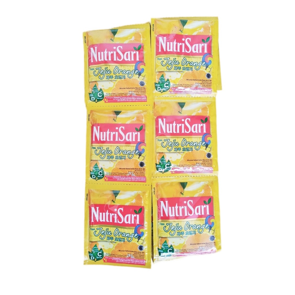 

Nutrisari Jeju Orange Renceng [10 sachet x 14gr]