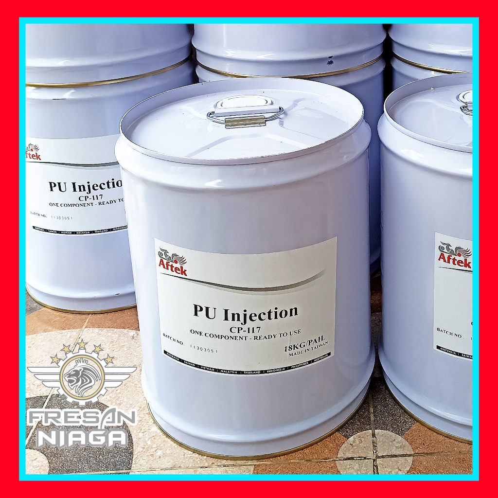Kemasan Pail 18 Kg PU injection Polyurethane Grouting Cairan Injeksi Kebocoran Beton Waterproofing P