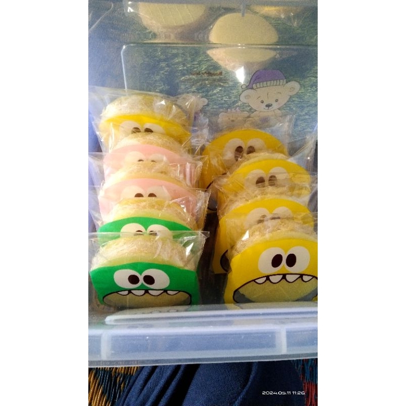 

harummanis burger rambut nenek, jenggot kakek, 10pcs