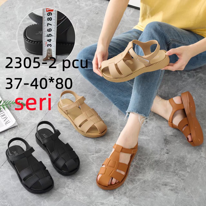 Sepatu Sandal Tali Alina 2305