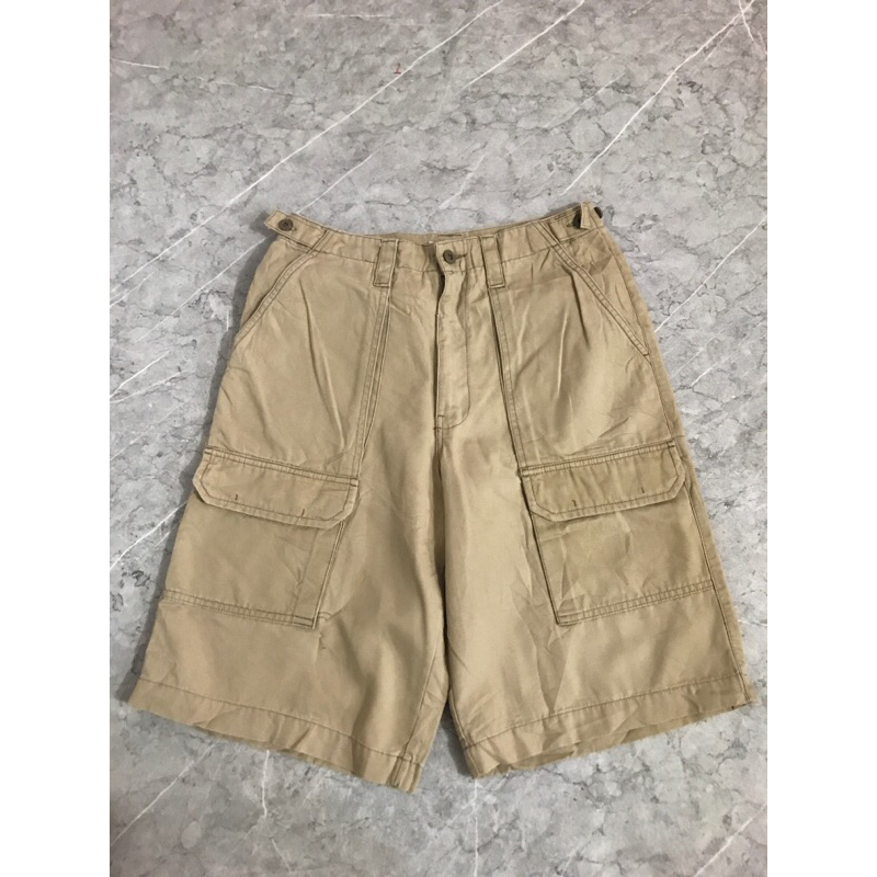 celana cargo old navi size 30 second bekas