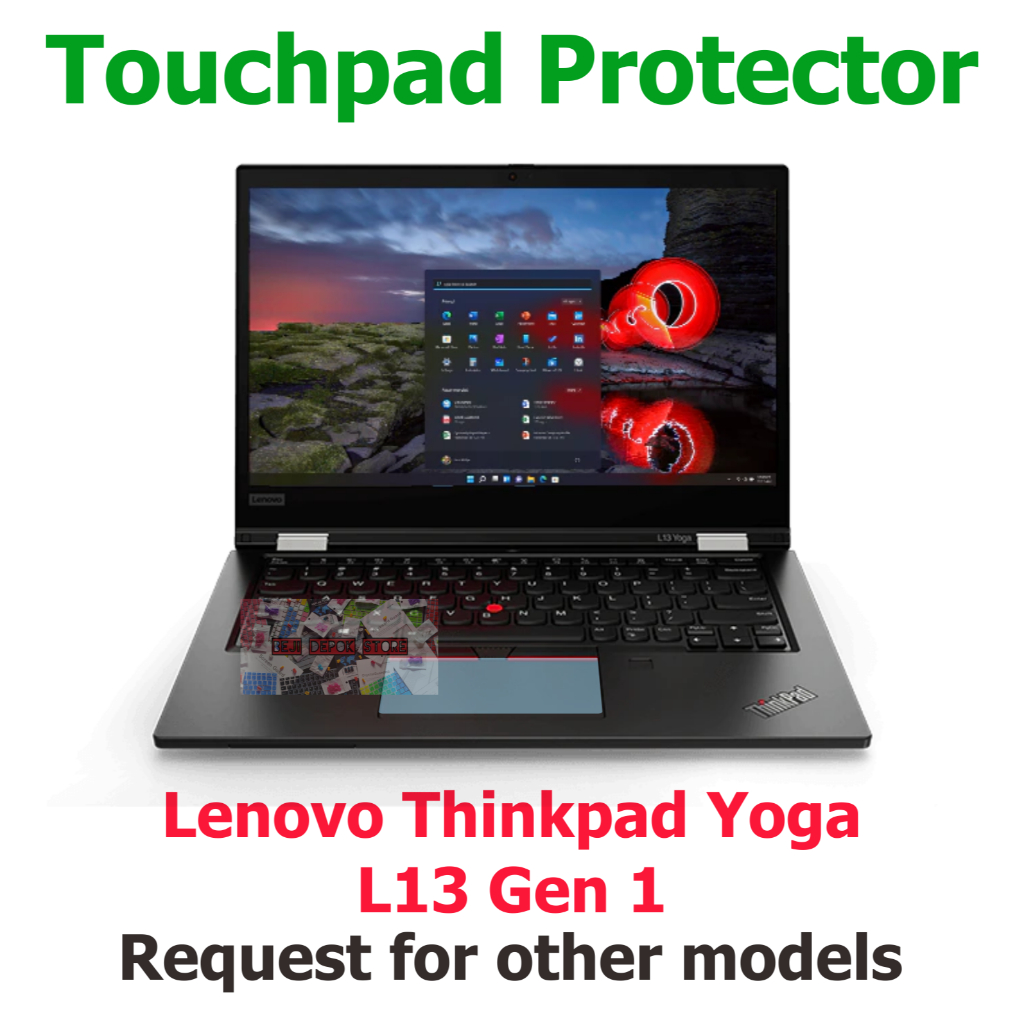 Touchpad Trackpad Protector Lenovo Thinkpad Yoga L13 Gen 1