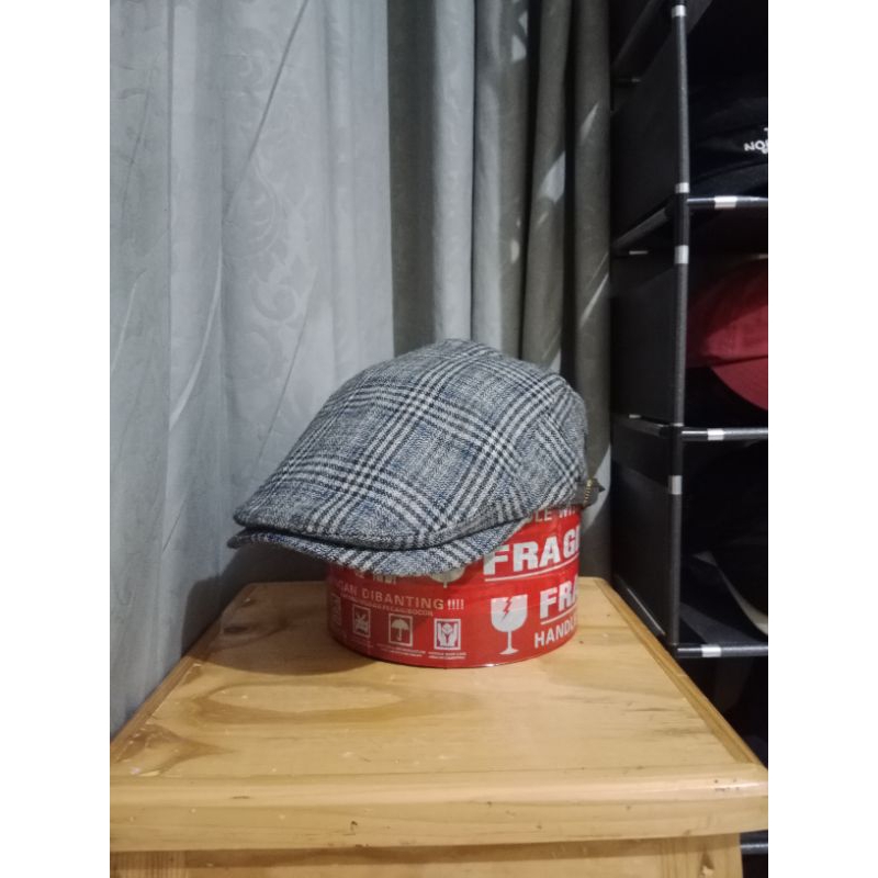 Topi copet bahan Wool merek GT