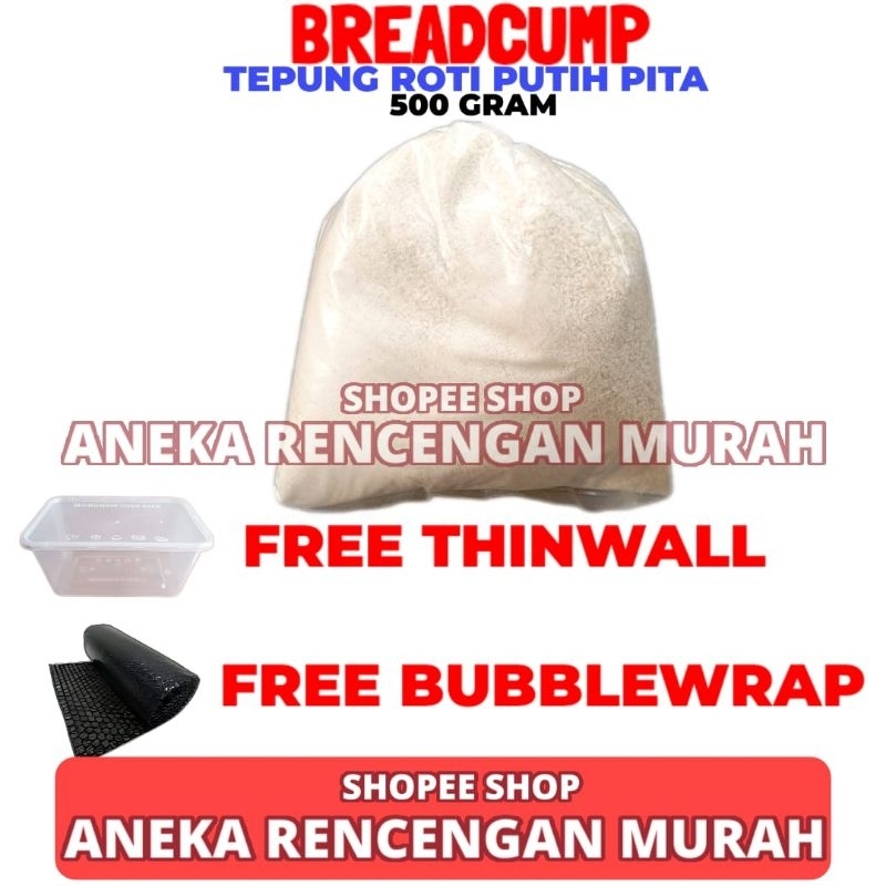 

Breadcrumb Tepung Roti Panir Putih 500GR Repack