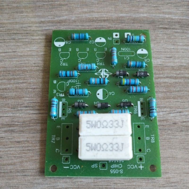 PCB power OCL 150w plus componen