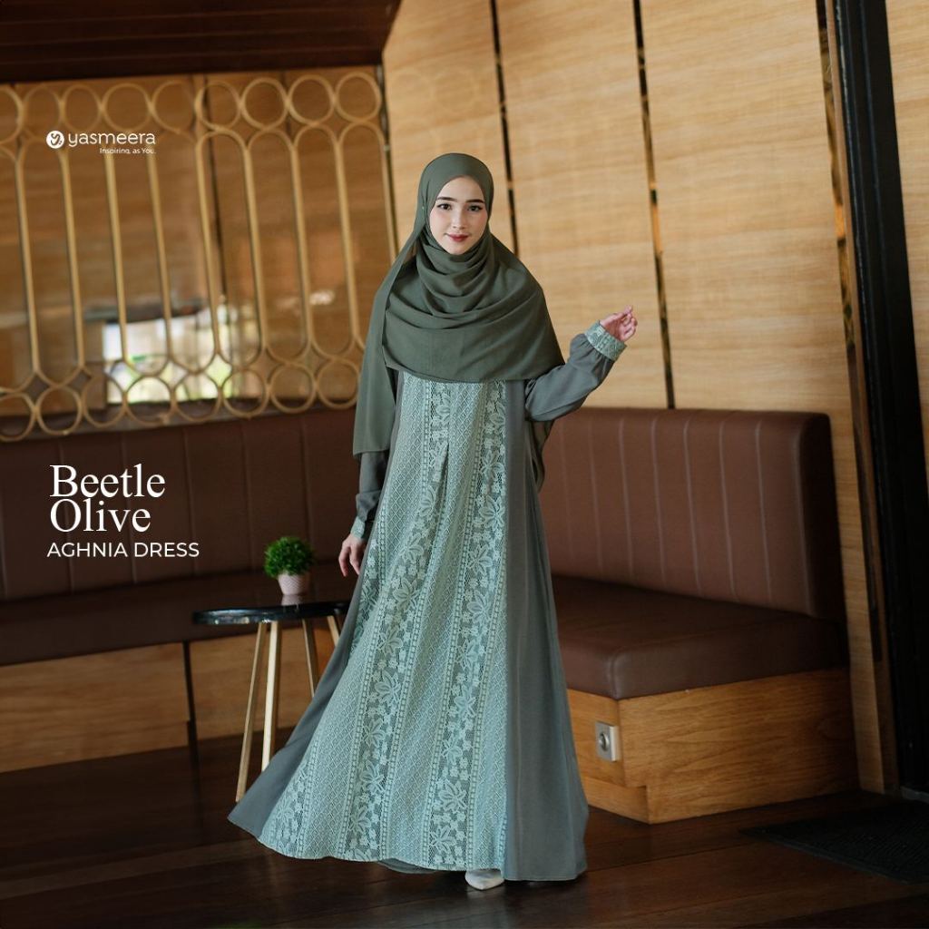 AGHNIA DRESS/YASMEERA AGHNIA/GAMIS YASMEERA
