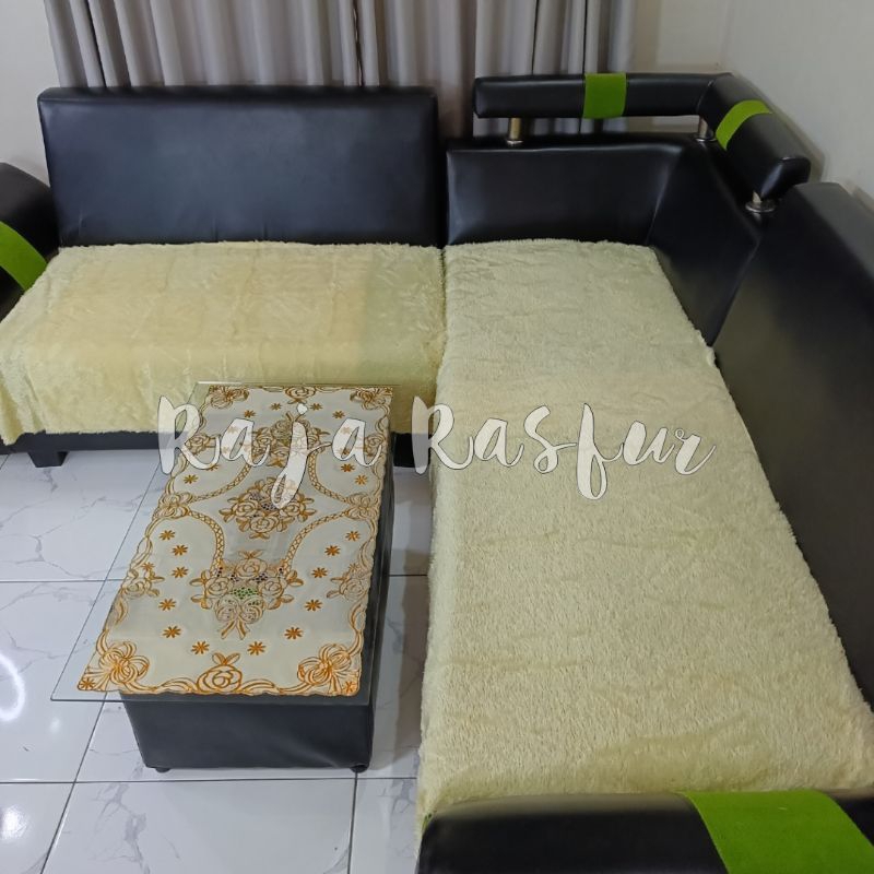 RB Alas Sofa Bulu Ukuran 100x160cm / Alas Kursi Bulu / Alas Kursi Bulu Sofa