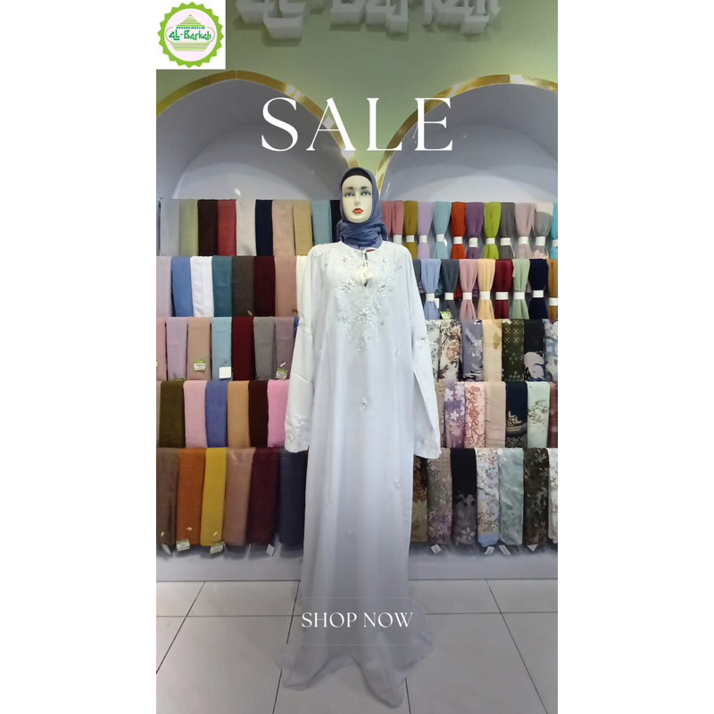 mukena abaya tanpa kepala sale