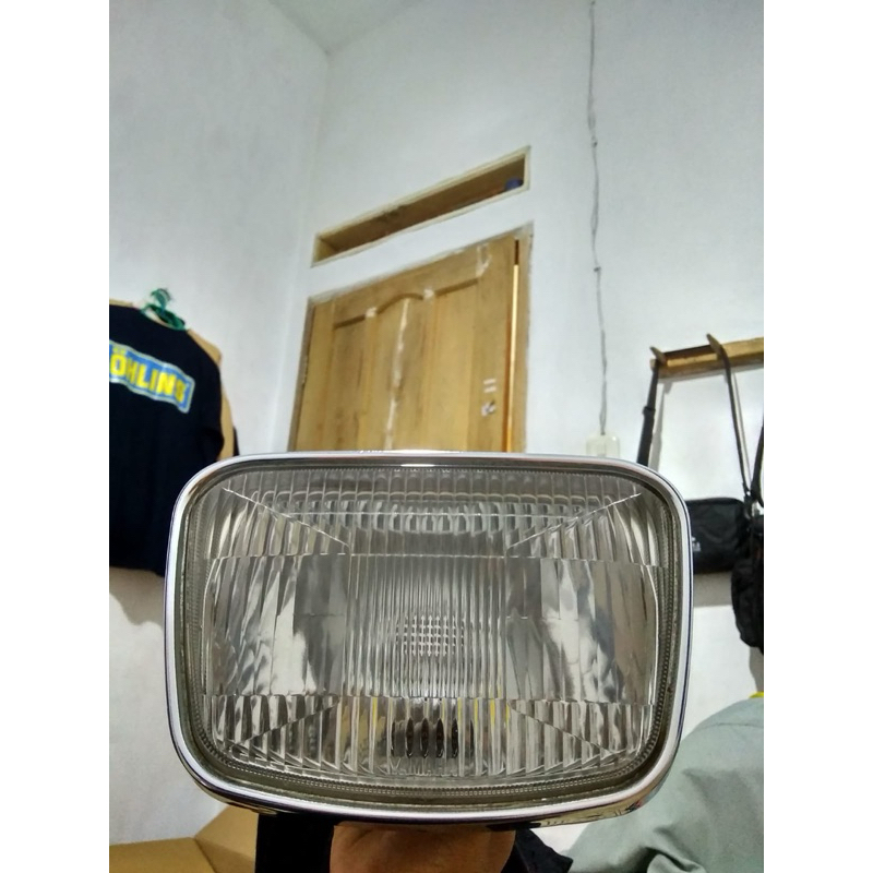 REFLEKTOR LAMPU DEPAN OVAL RX KING CABUTAN ORIGINAL BAWAAN MOTOR