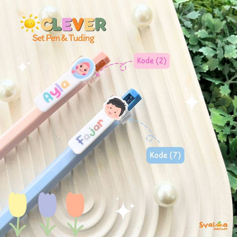 

pengsil+ tuding ngaji clever/ pensil mekanik