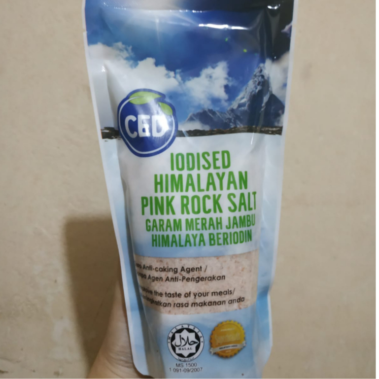 

CED Garam Himalaya 500gram iodised Natural Rock Salt