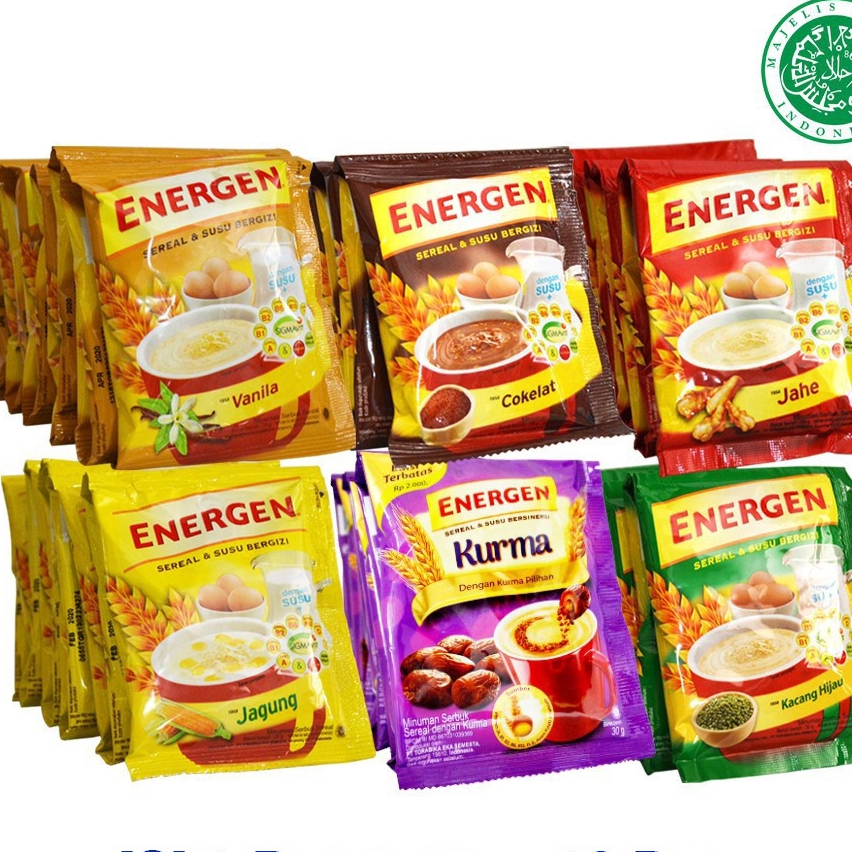 

Energen - Energen Renceng Isi 5 Pcs - Makanan & Minuman - Toserba Gadjah - Ekonomis