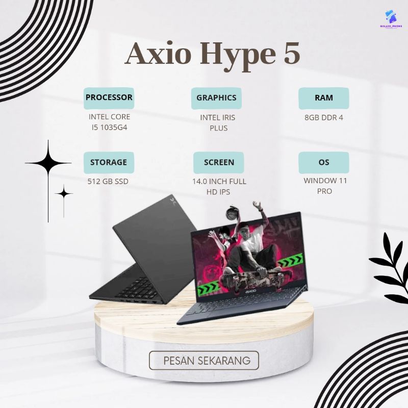 Laptop Axioo Hype 5