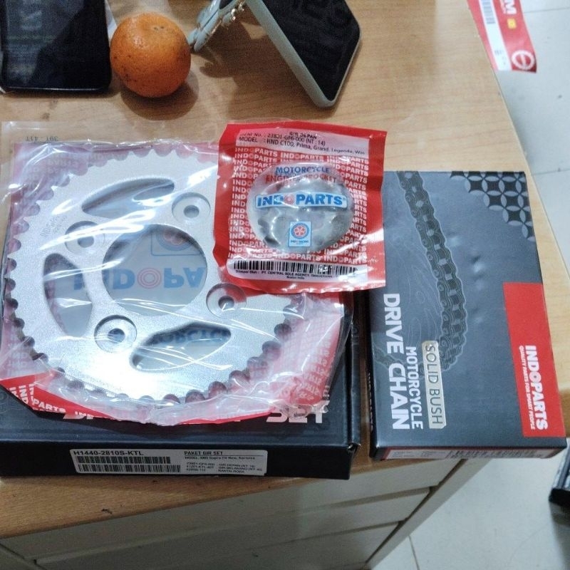KTL 40 T Gir set paket Supra Fit New Revo lama Revo absolute 40 T Indoparts