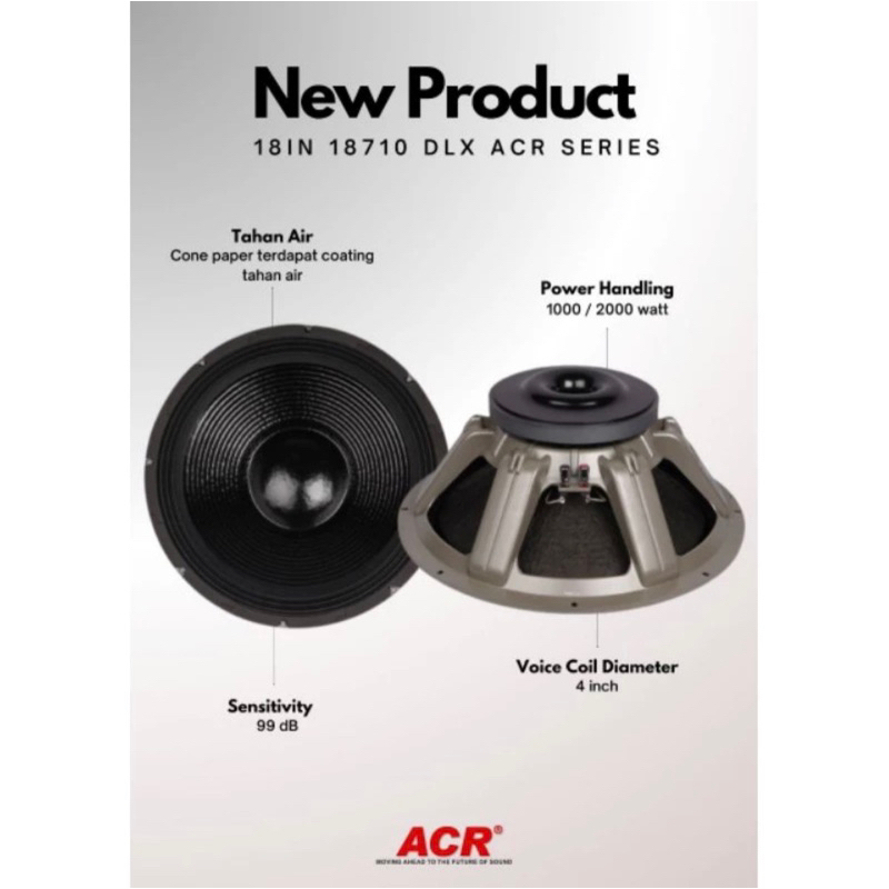 ACR Series Speaker 18in Deluxe 18710