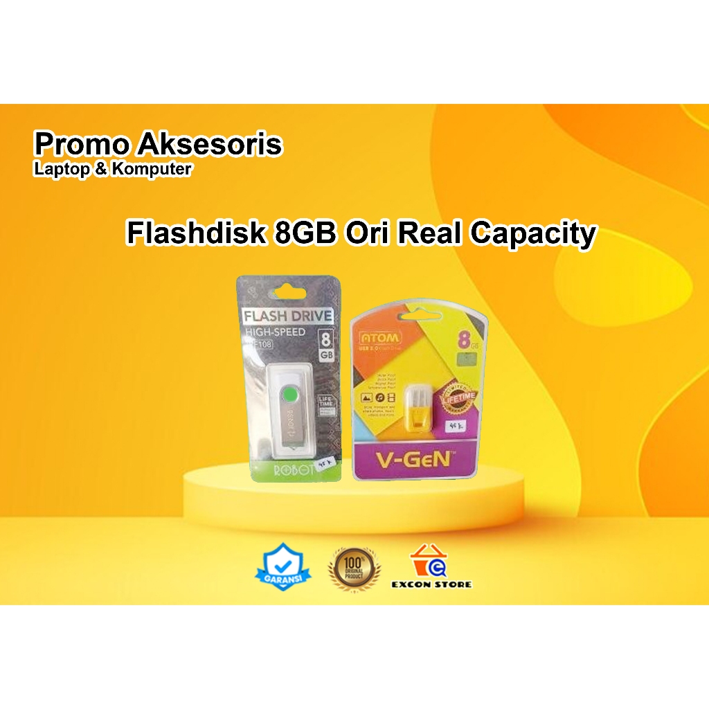 Flashdisk 8GB Ori Real Capacity