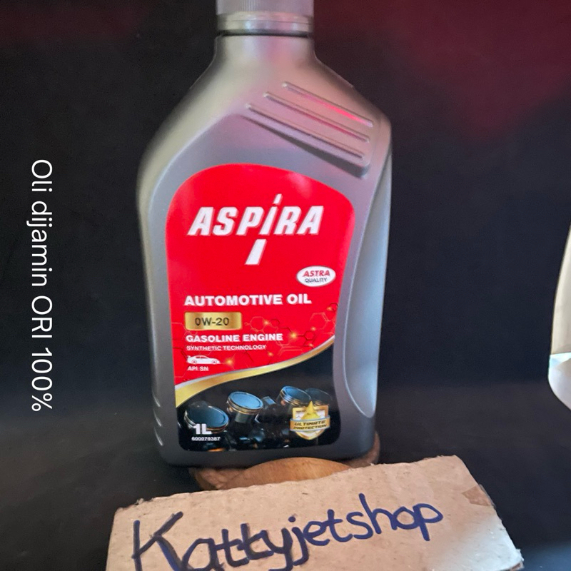 Oli mesin mobil Aspira 0w20 1liter