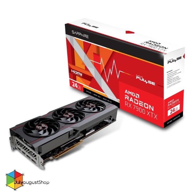 Sapphire PULSE AMD Radeon RX 7900 XTX 24GB GDDR6