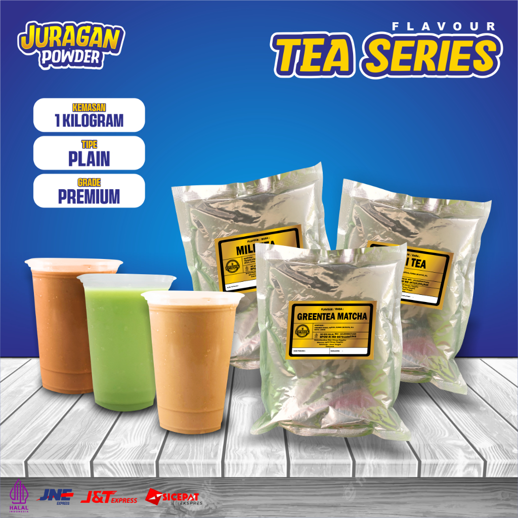 BUBUK MINUMAN PREMIUM ANEKA RASA TEH TEA SERIES / SERBUK MINUMAN ANEKA RASA TEH TEA SERIES / BUBUK I