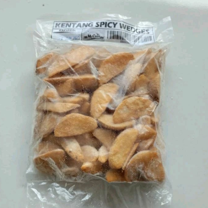 

Mc Cain Kentang Spicy Wedges 500 gr