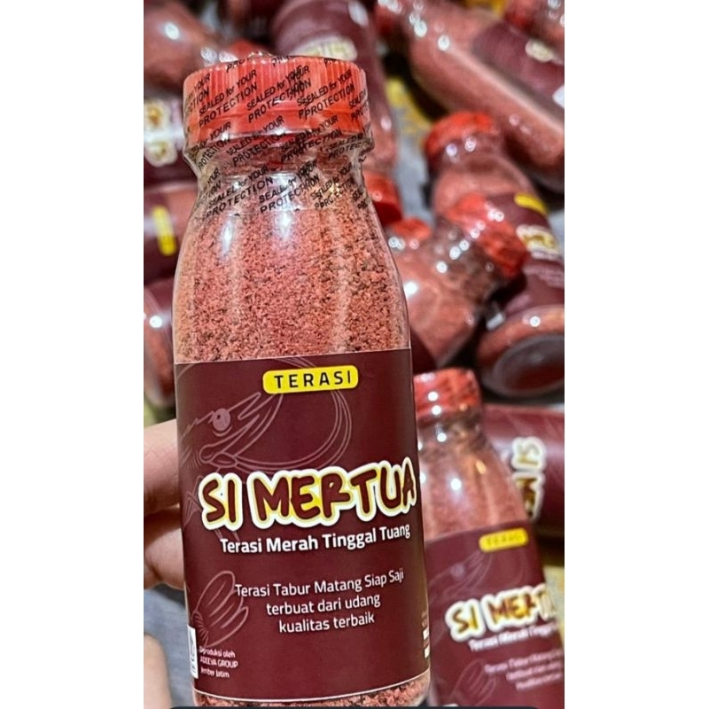 

TERASI SI MERTUA (TERASI MERAH TINGGAL TUANG)